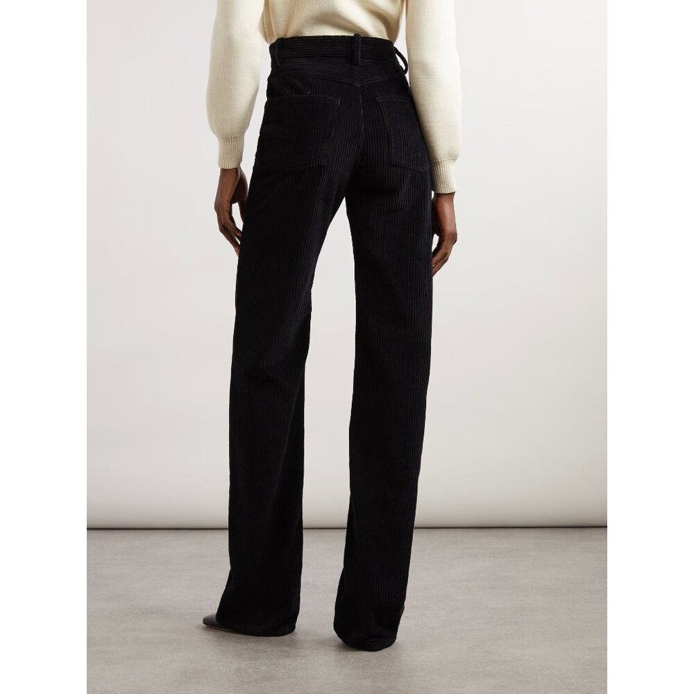 Bottega Veneta Corduroy Pants in Midnight Blue 38 New Womens Trousers - Picture 13 of 17